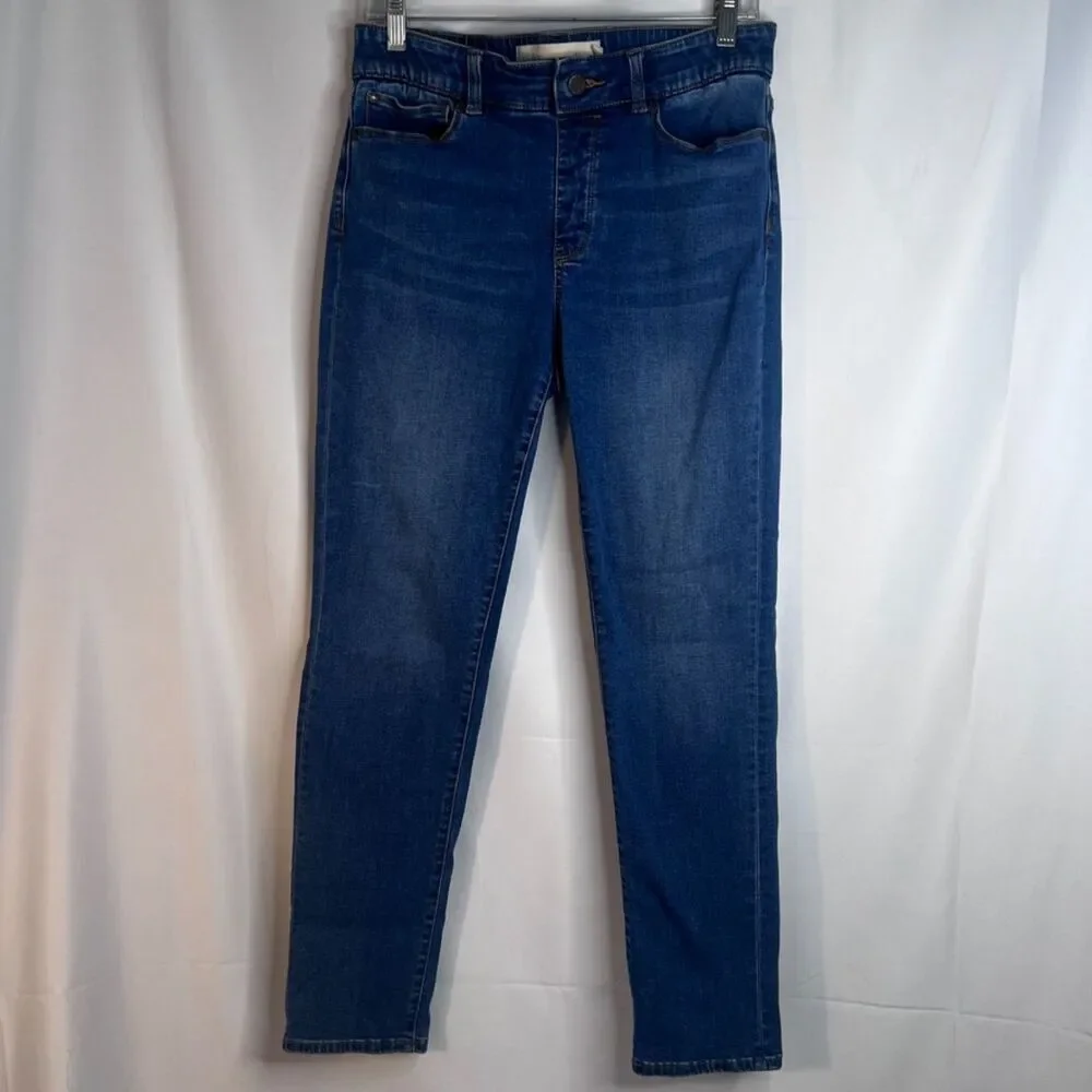 Soft Surroundings Stretchy Pull On Jegging Denim Skinny Jeans‎ Size Small